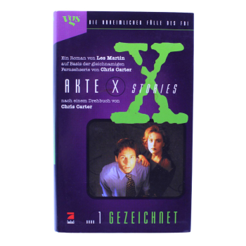 Akte X Stories Roman Nr. 1 Gezeichnet (1996) | hoppla-stuff.de